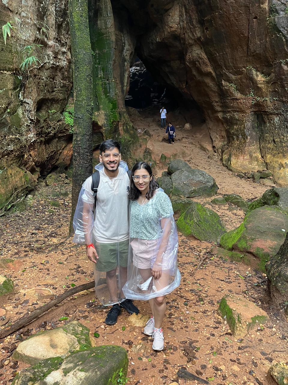 Yogi & Sudha — adventure at cave